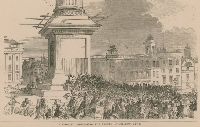 M Kossuthがチャリングクロスの人々に向けて 作： 英語学校
