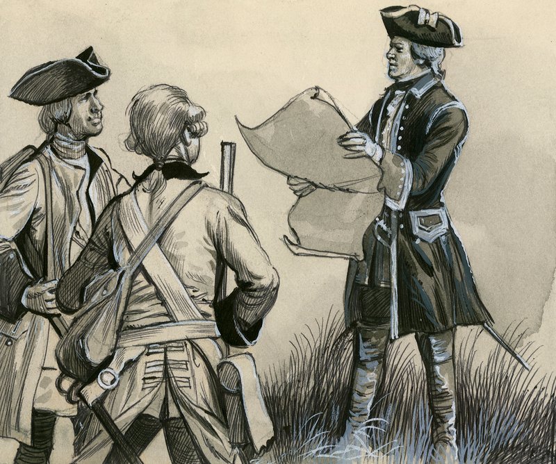 フランスの歩兵を擁するサクセ元帥 作： 英語学校