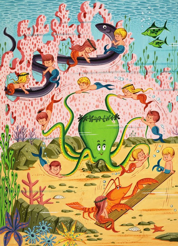 人魚の人 作： 英語学校