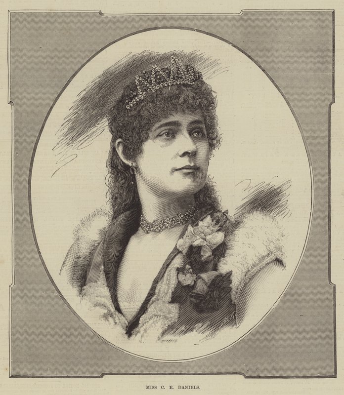 Miss C E Daniels (彫金) 作： 英語学校