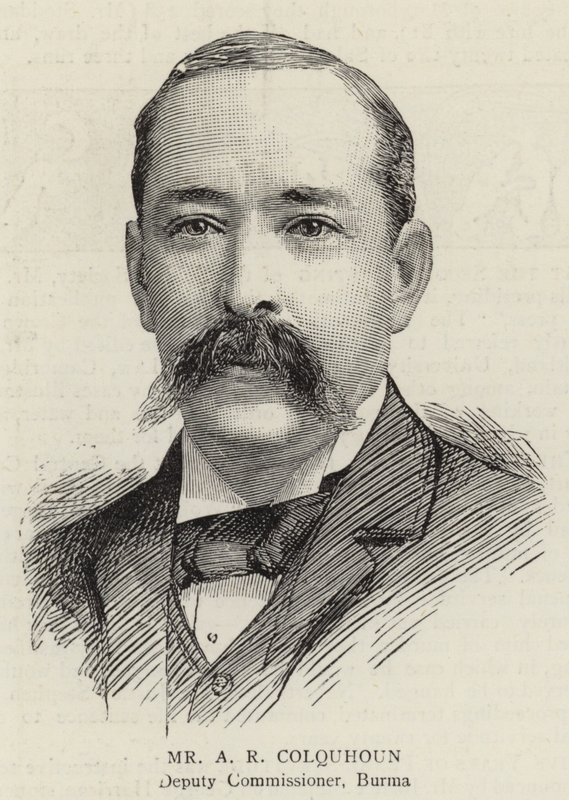 A R Colquhoun氏（彫刻 作： 英語学校