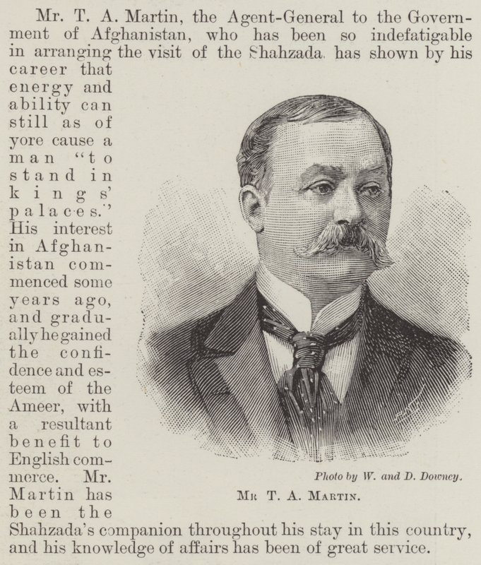 T・A・マーチン氏（彫刻家 作： 英語学校