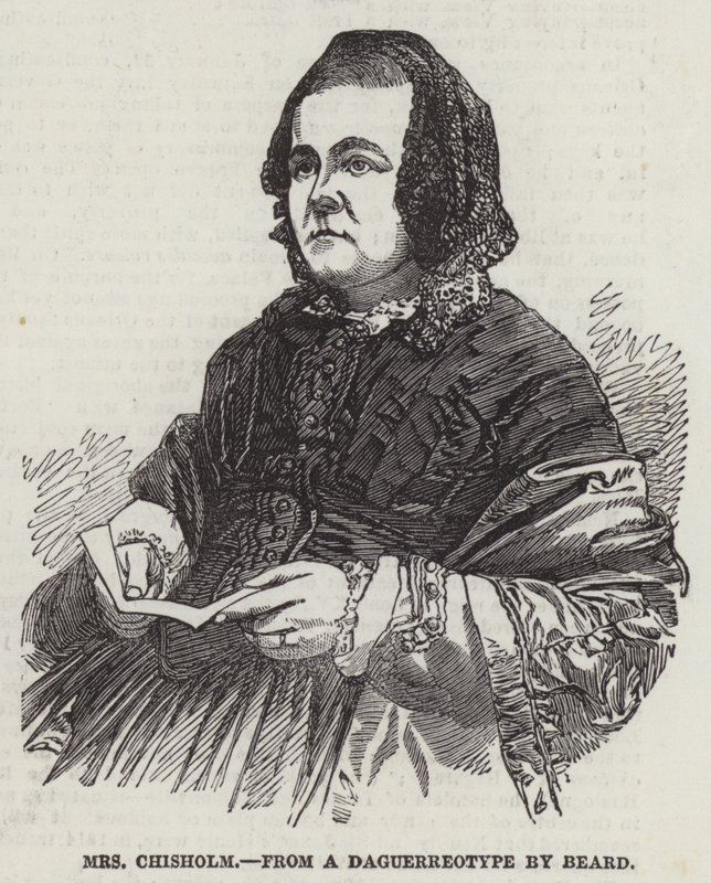 Mrs.Chisholm（彫刻 作： 英語学校