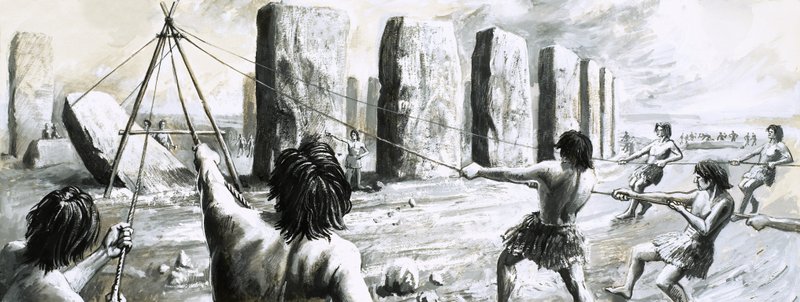 過去の謎：ストーンヘンジの秘密 作： 英語学校
