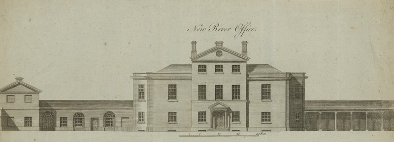 ロンドンのニューリバーオフィス 作： 英語学校
