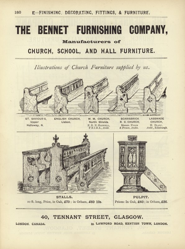 建築家、測量士、エンジニア大要1892からのページ 作： 英語学校