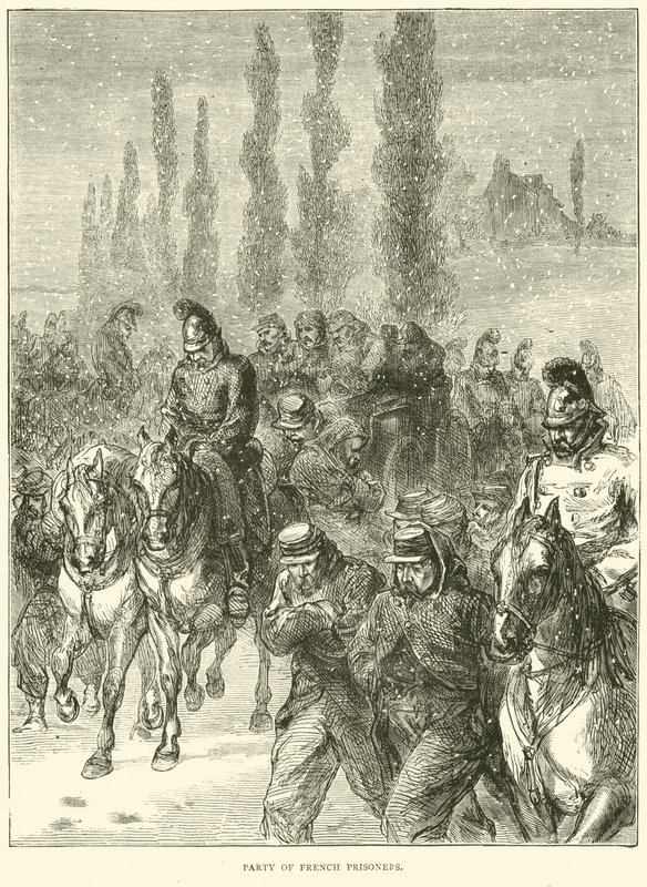 1871年1月のフランス人捕虜党 作： 英語学校