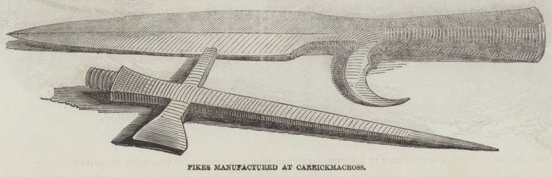 キャリックマクロスで製造されたパイクス(刻印) 作： 英語学校