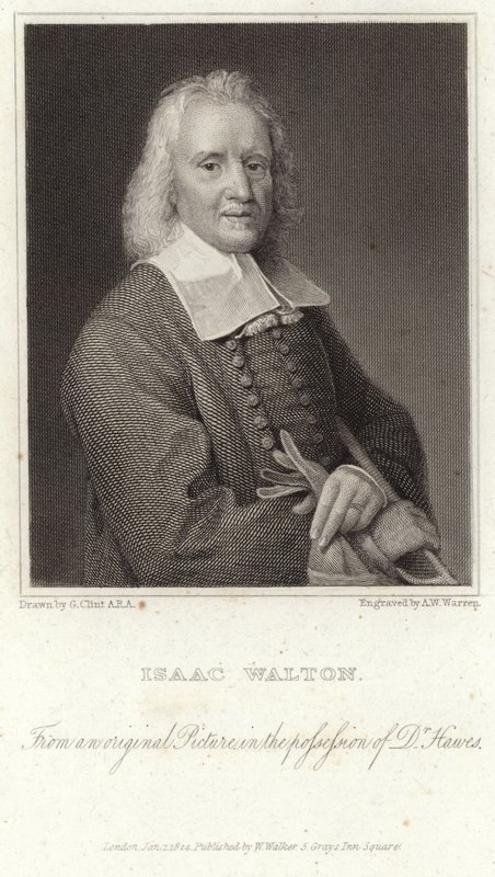 Izaak Waltonの肖像 作： 英語学校