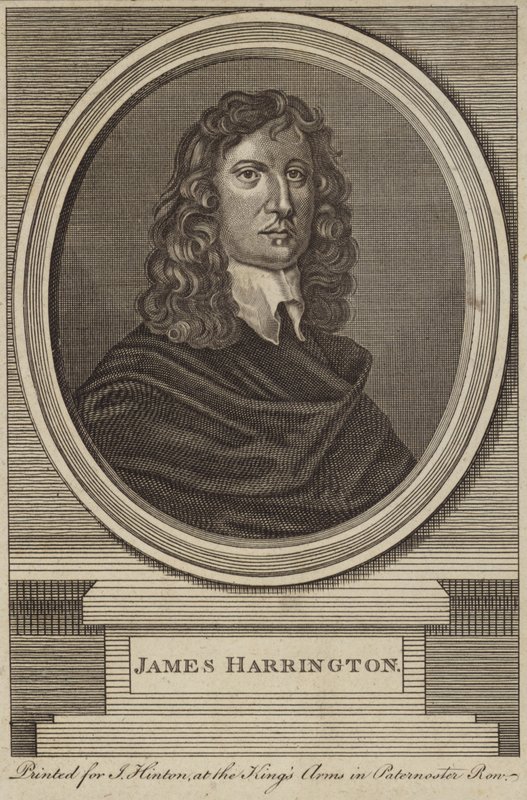 ジェームス・ハリントンの肖像 作： 英語学校