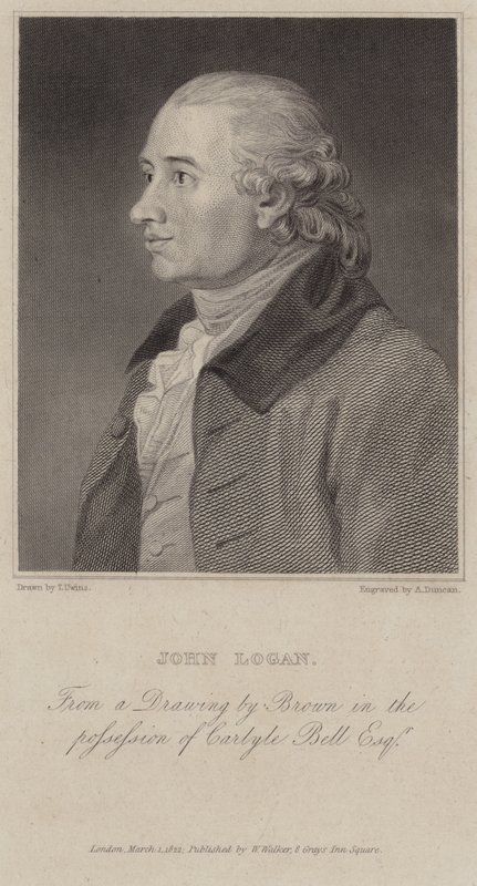 ジョン・ローガンの肖像 作： 英語学校
