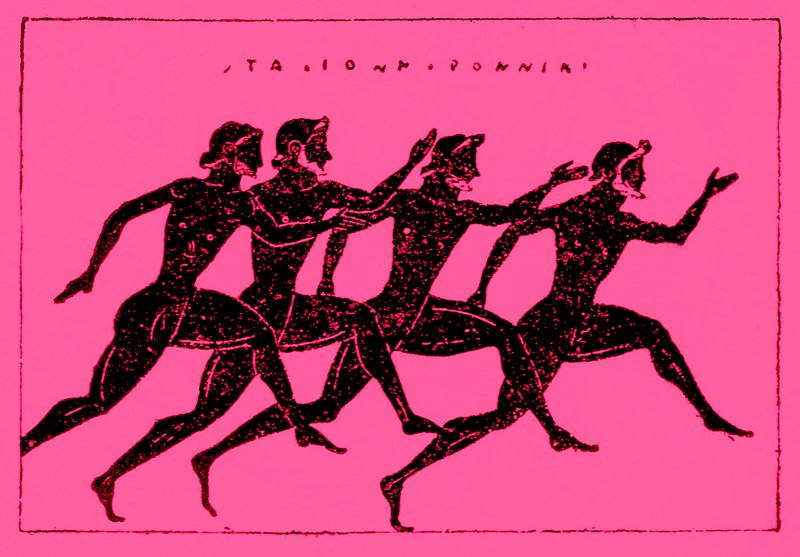 人種、ビクターデュルイによるギリシャの歴史からの挿絵、1890年（デジタル処理で強化された画像） 作： 英語学校