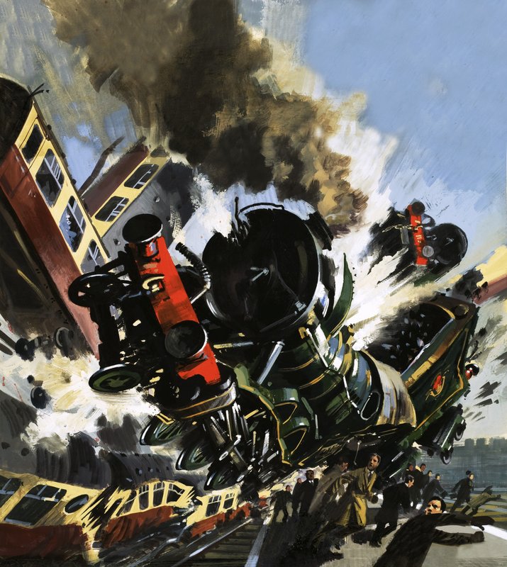 鉄道事故 作： 英語学校