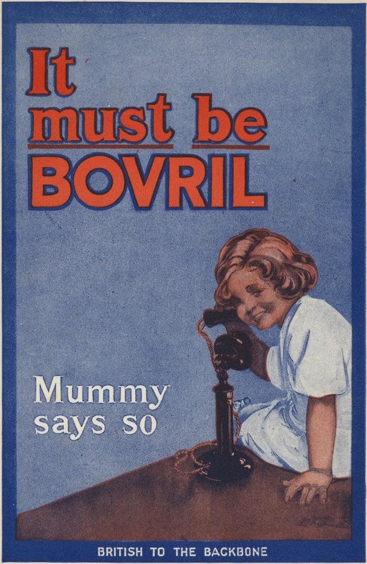 Bovril Handy本の裏表紙と戦争の日記 作： 英語学校