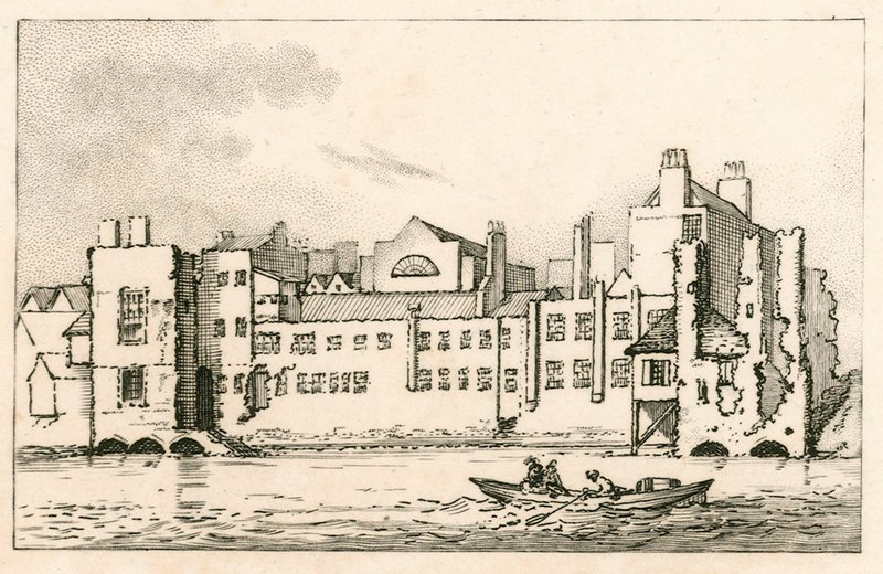 現在の1792年のロンドンのサボイ 作： 英語学校