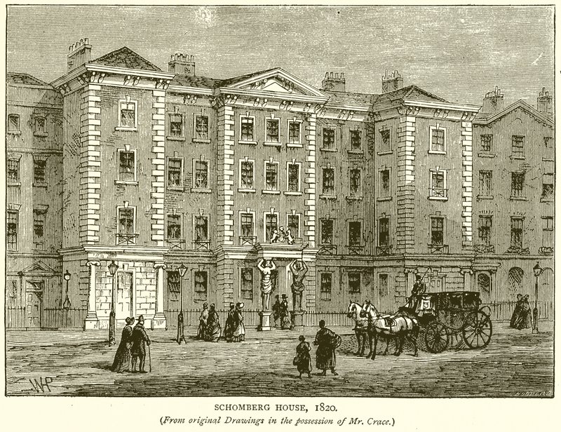 Schomberg House、1820 作： 英語学校