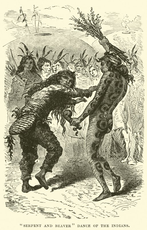 インディアンの蛇とビーバーのダンス 作： 英語学校
