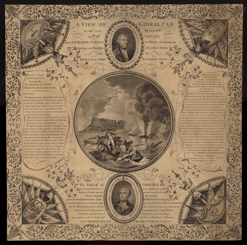 ジブラルタルの包囲、1779-1783 作： 英語学校