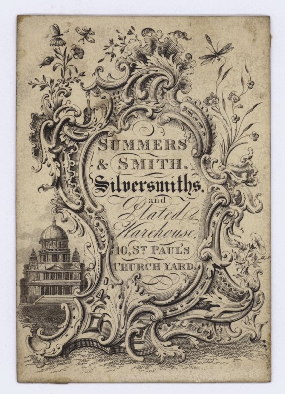 Silversmiths、Summers＆Smith、トレードカード 作： 英語学校