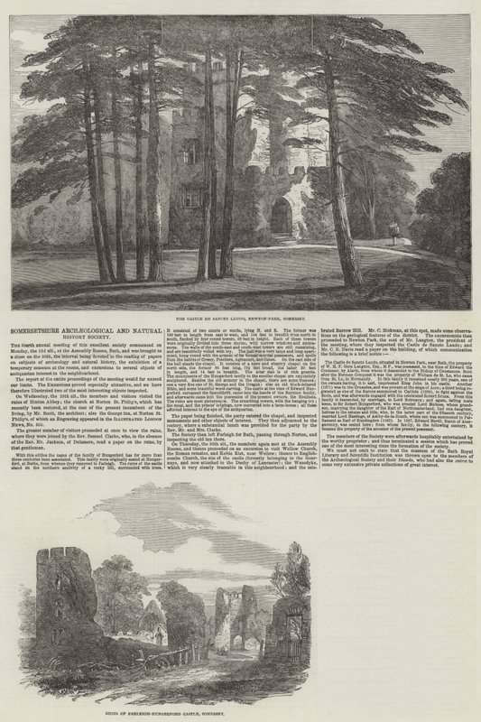 Somersetshire Archaeological and Natural History Society (彫刻) 作： 英語学校