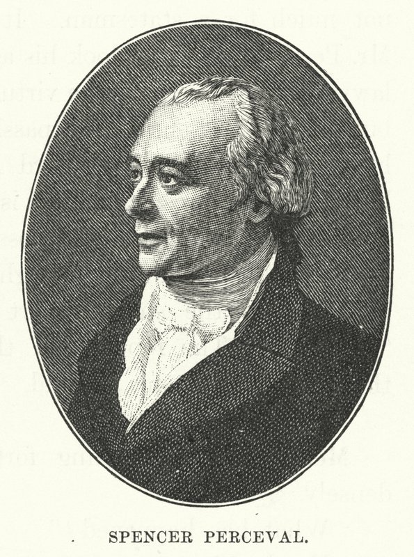 Spencer Perceval（彫刻 作： 英語学校