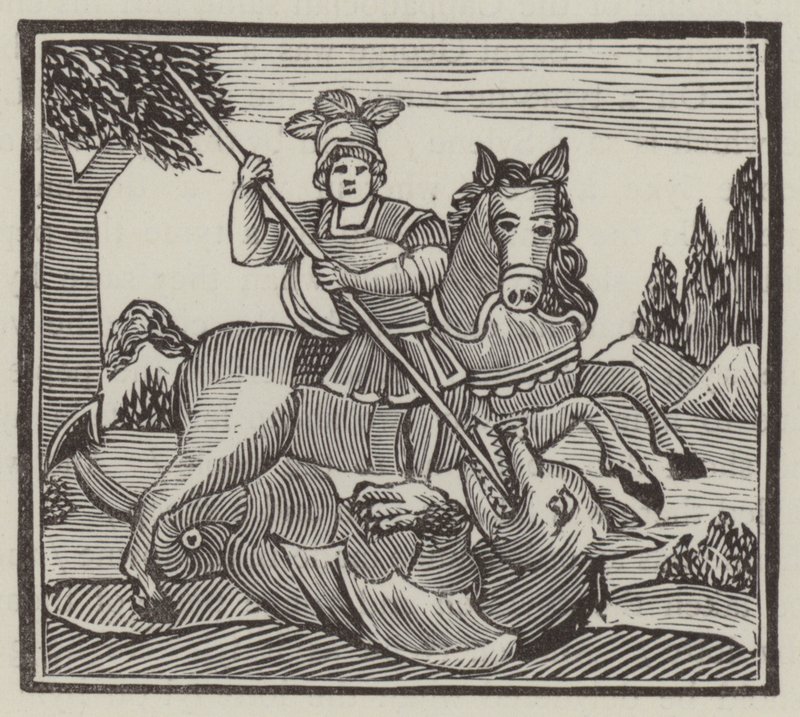 St.George (彫刻) 作： 英語学校