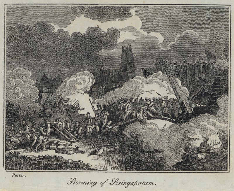 Storming of Seringapatam(彫刻) 作： 英語学校