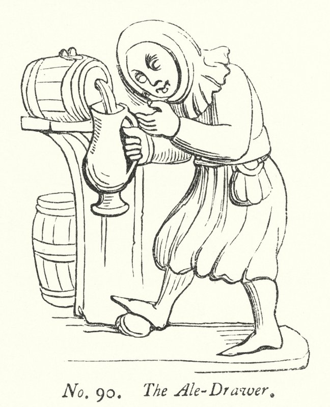 The Ale-Drawer（彫刻 作： 英語学校