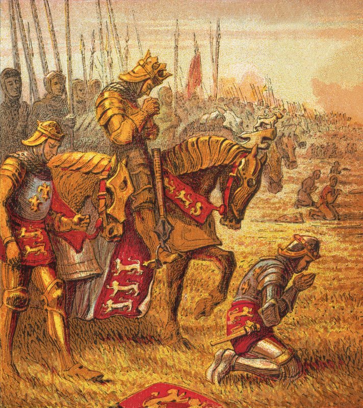 アジャンクールの戦い 作： 英語学校