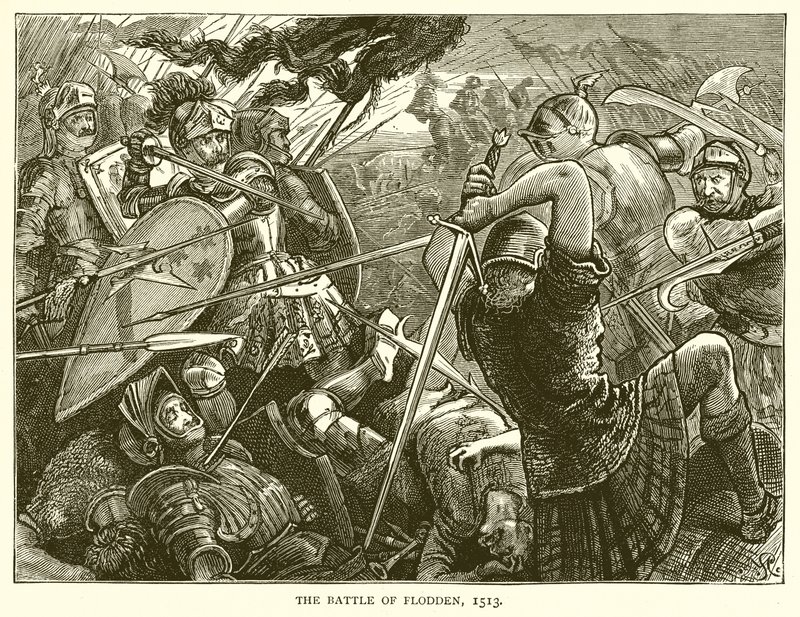 フラッデンの戦い、1513 作： 英語学校