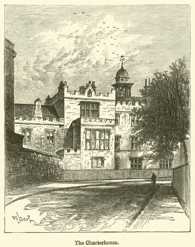 The Charterhouse (ex engraving) 作： 英語学校