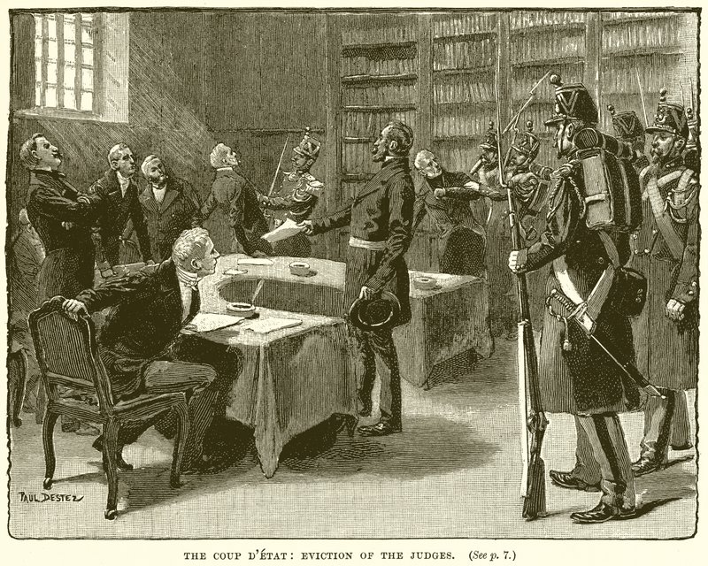 クーデター：裁判官の立ち退き 作： 英語学校