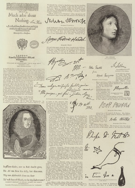 The Dyce and Forster Collections（彫刻）。 作： 英語学校