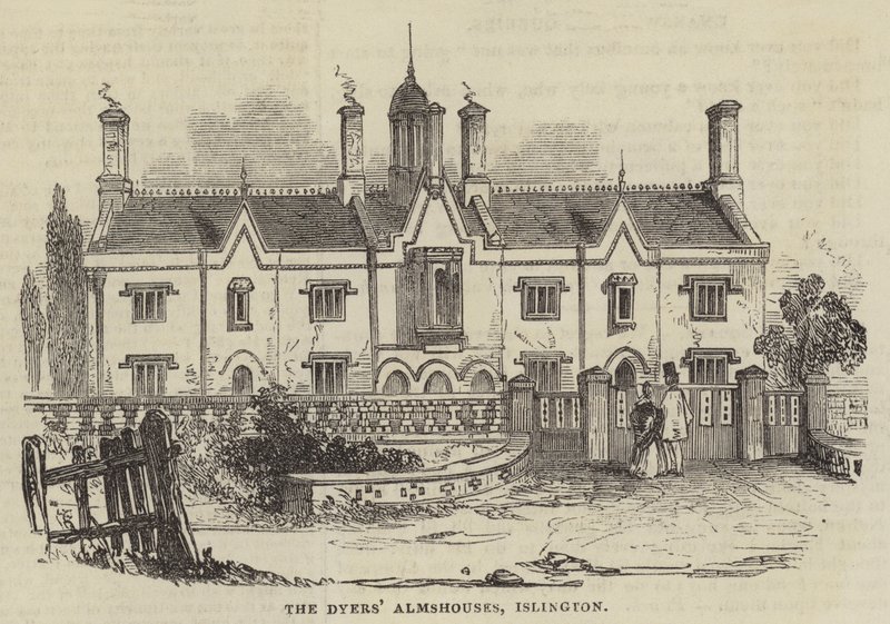 The Dyers "Almshouses、イズリントン 作： 英語学校
