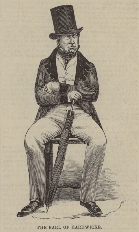 The Earl Of Hardwicke（ハードウィック伯爵）（彫刻 作： 英語学校