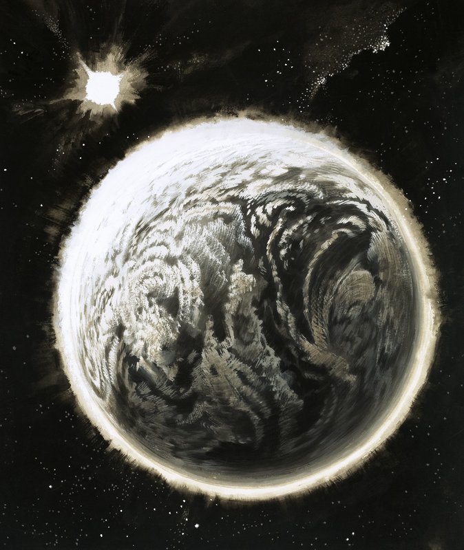 宇宙から見た地球 作： 英語学校