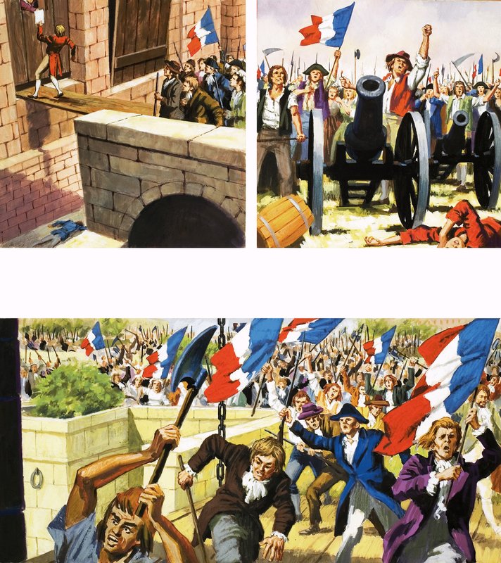 フランス革命 作： 英語学校