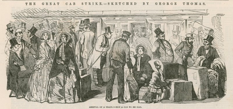 グレートキャブストライク：列車の到着-タクシーではありません 作： 英語学校