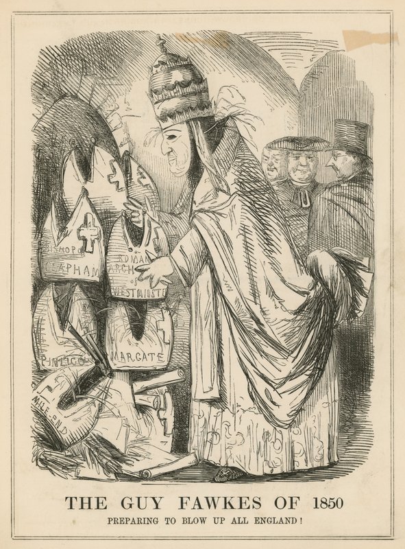 1850年のガイフォークス 作： 英語学校