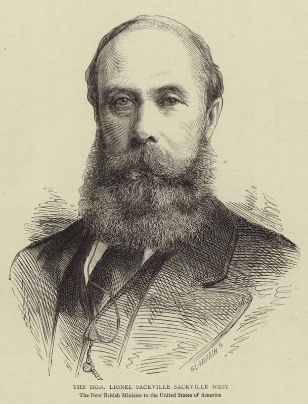 The Honourable Lionel Sackville Sackville West (Engraving) 作： 英語学校