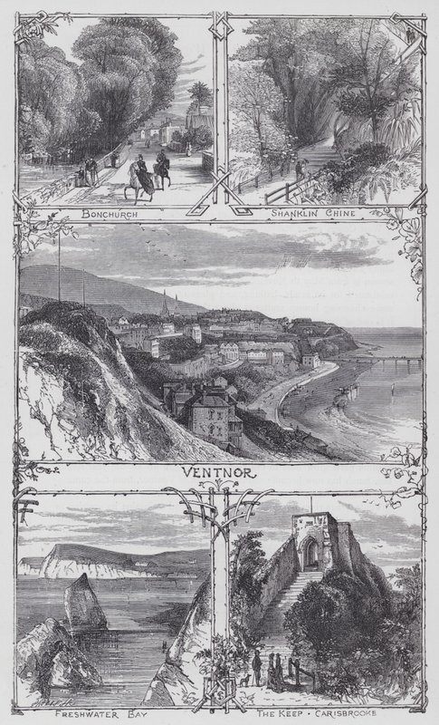 The Isle of Wight (Engraving) 作： 英語学校