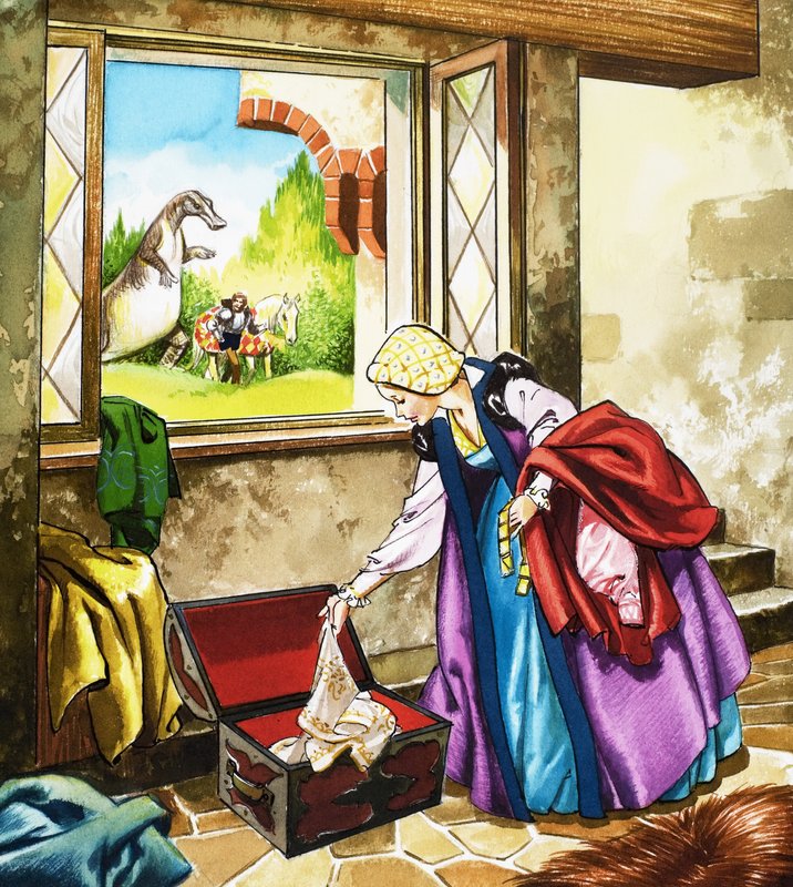 レディとドラゴン 作： 英語学校