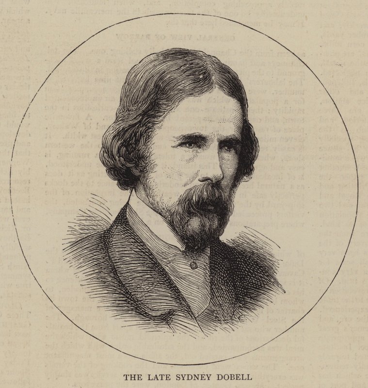 The Late Sydney Dobell（彫刻 作： 英語学校