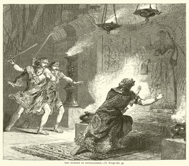 セナケリブの殺人、II、キングス、xix、37 作： 英語学校