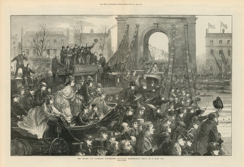 オックスフォード大学とケンブリッジ大学のボートレース 作： 英語学校