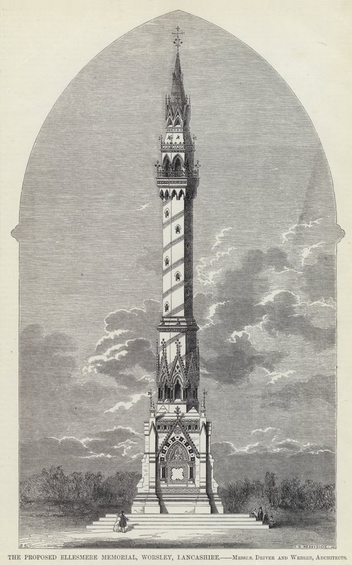The Proposed Ellesmere Memorial, Worsley, Lancashire (e.g. the engraving) 作： 英語学校