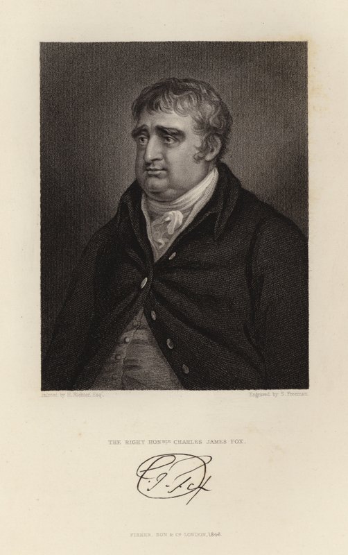 正しい名誉あるチャールズ・ジェームズ・フォックス 作： 英語学校