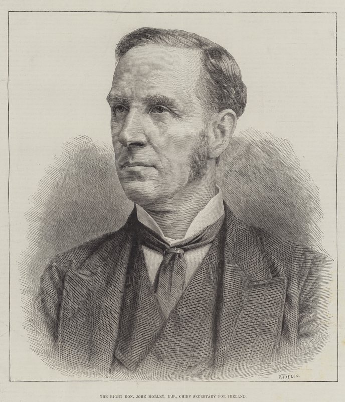 The Right Honourable John Morley, MP, Chief Secretary for Ireland (e.g. the engraving) 作： 英語学校