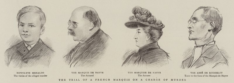 殺人容疑でのフランス侯爵の裁判 作： 英語学校