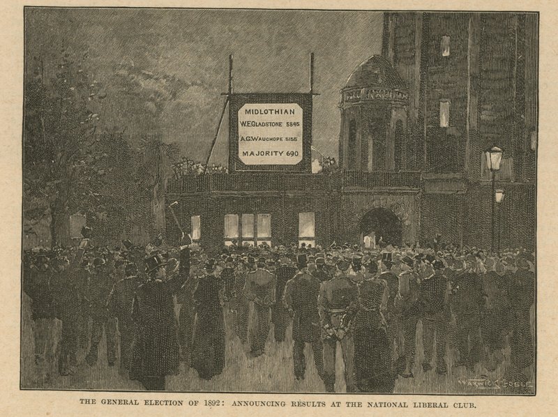 1892年の総選挙 作： 英語学校